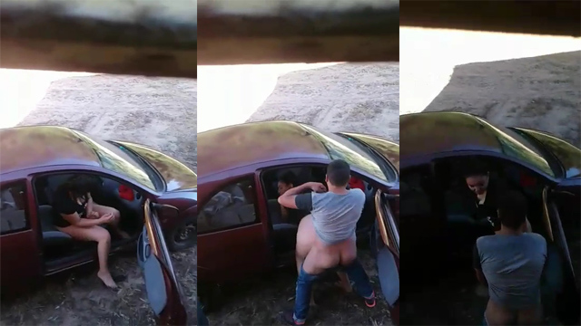 Lovers Milf Fucking Public Place Captured