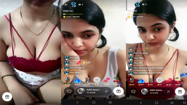 Hot Tango Beautiful Babe – Showing Her Huge Boobs