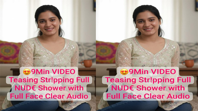 Beautiful Desi GF Latest Most Exclusive – Viral Teasing Stripping Full Nude – Shower with Full Face Clear Audio