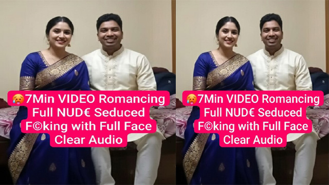 Horny Desi Couples Latest Most Exclusive – Viral Romancing Full Nude – Seduced & Fucking with Full Face